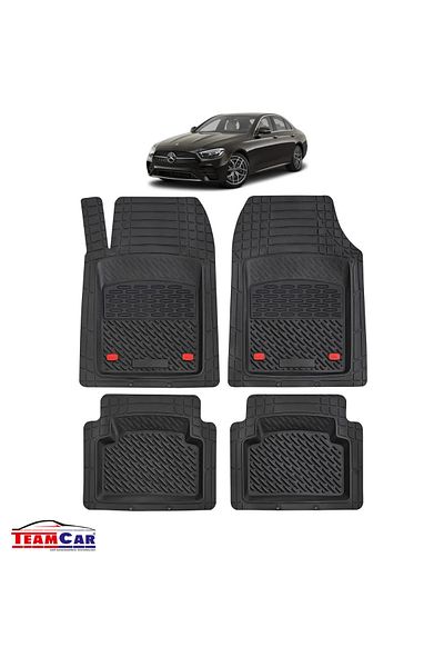 TEAMCAR ® Car Mats Tray Type Compatible Mercedes-benz E-class W213 Sedan (2016–2023)