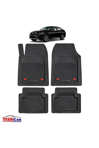 TEAMCAR ® Car Mats Tray Type Compatible with BMW X4 G02 SUV (2018–2025)