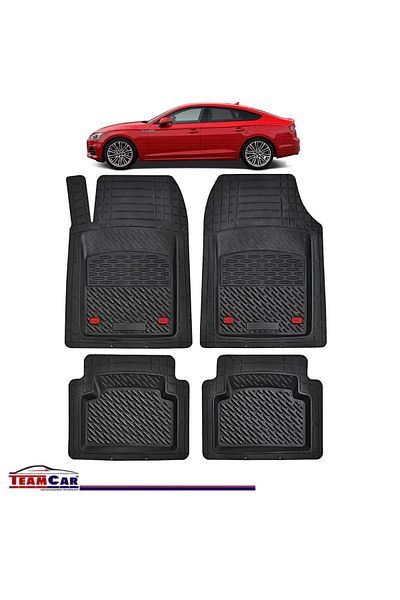 TEAMCAR ® Car Mats Tray Type Compatible with Audi A5 F5 Sportback (2016–2025)