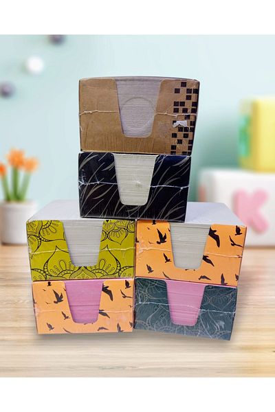 izmir yazici servis Cube Block Set of 3 8X8 Cm. 500 Sheets