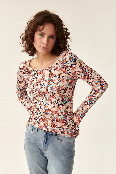TATUUM Long sleeve top, pink, Tatuum brand, size XL