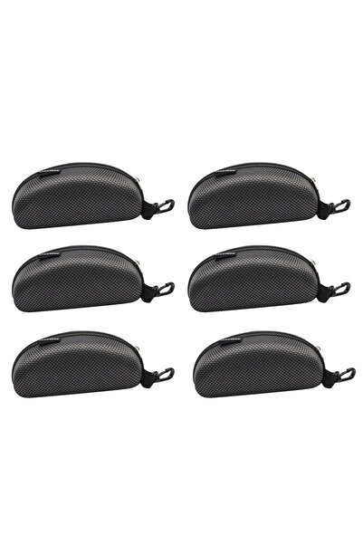 Choice 6pcs Sunglasses Case Large Size Fits Most Glasses And Sunglassese Carry Bag Hard Zipper Box Travel P