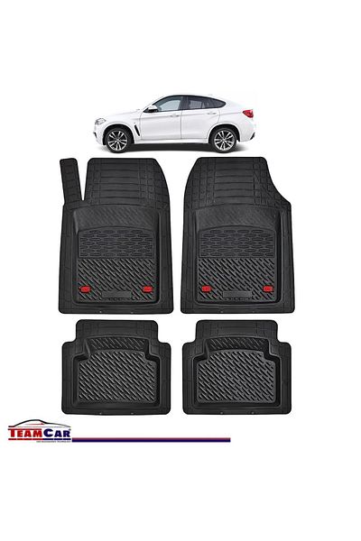 TEAMCAR ® Car Mats Tray Type Compatible BMW X6 E71 SUV Coupé (2008–2014)