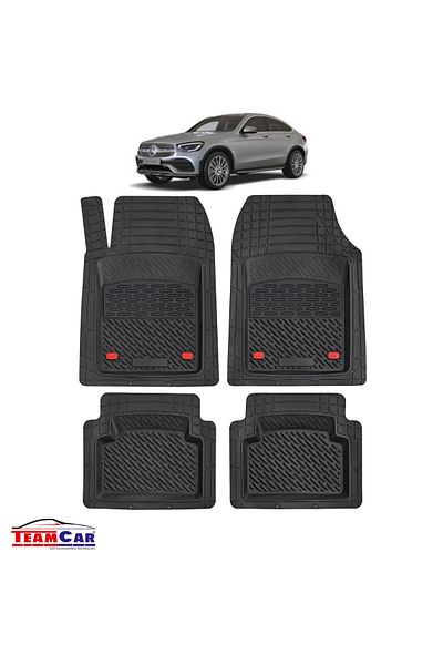 TEAMCAR ® Car Mats Tray Type Compatible Mercedes-benz Glc C253 Suv Coupé (2016–2022)