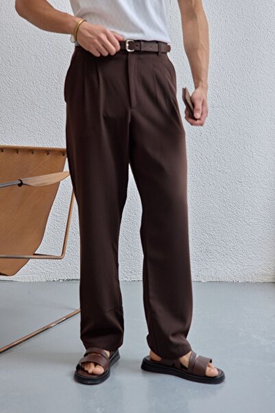 Livio Ferri Durry Erkek Çift Pileli Baggy Pantolon