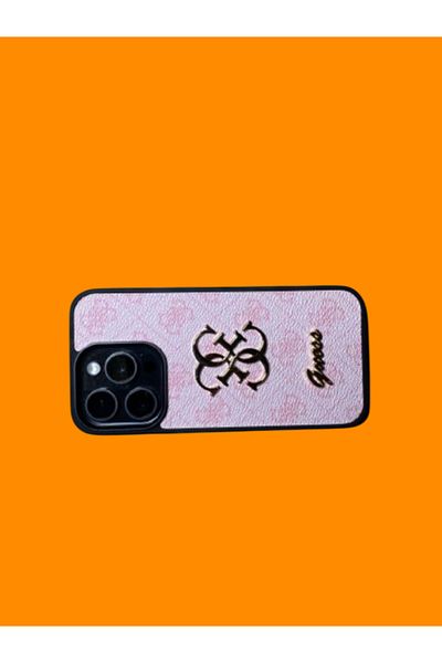 Guess Phone case compatible with iPhone 15, Guess, pink