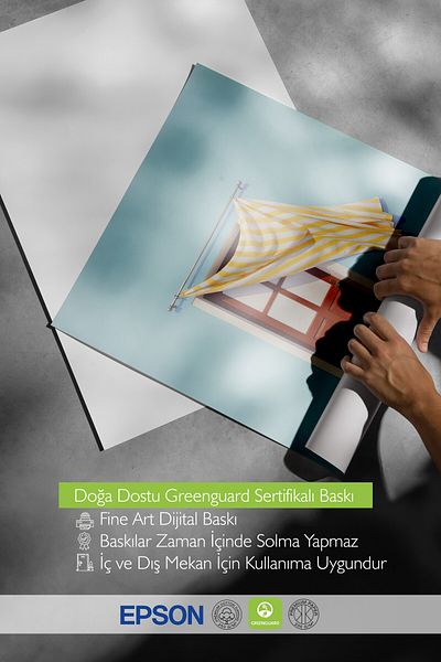 Postifull Frameless Wall Poster, Door and Yellow Curtain, Photo, Yellow Color Poster, 2025 Summer Selection, No:10970