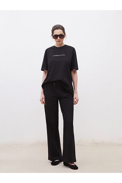 LC Waikiki Crew Neck Printed Women's T-Shirt