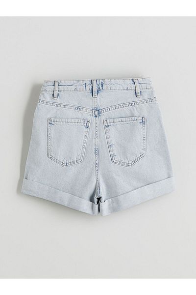 LC Waikiki Standard Fit Women's Jean Shorts