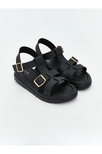 LC Waikiki New Season Buckle Girls' Sandals - S5Qr94Z4