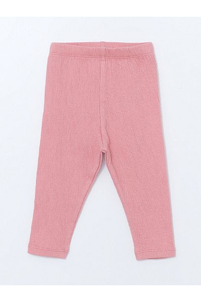LC Waikiki Basic Baby Girl Tights with Elastic Waist