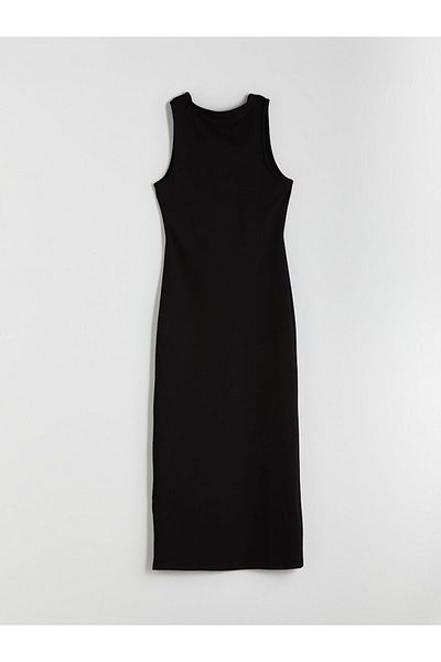 LC Waikiki Xside Black Crew Neck Bodycon Dress