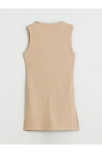 LC Waikiki V-Neck Textured Women's Vest