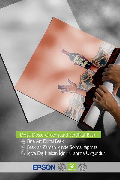 Postifull Frameless Wall Poster, Don'T Worry, Just Wine, Illustration, Red Color Poster, Choose Summer 2025