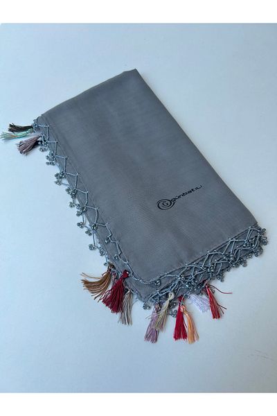 GÜNBATILI Handmade Writing Edge Tassel Beaded Hand Embroidered Cheesecloth Yemeni Dowry Package Daily