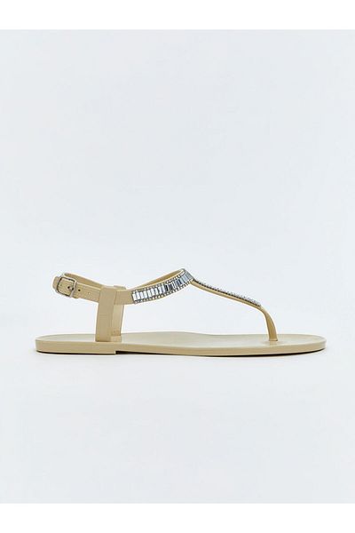 LC Waikiki Women's Stoned Flip Flops