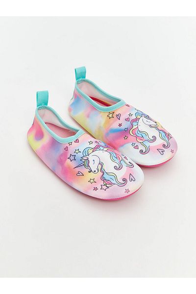 LC Waikiki Lcw Steps Mixed Printed Baby Girl Sea Shoes