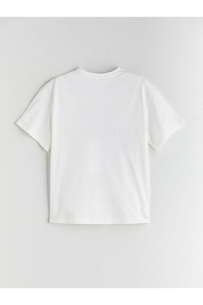 LC Waikiki Crew Neck Kuromi Printed Girl's T-Shirt