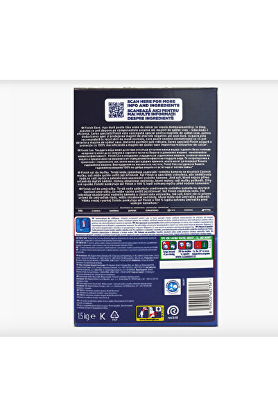 Finish Pachet Solutie Clatire 800 ml si Sare pentru Masina de Spalat Vase 1.5 kg