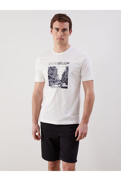 LC Waikiki MEN'S 100% COTTON PRINTED SHIRT