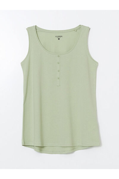 LC Waikiki Create Your Style from Uzg Store |   U Neck Women's Tank Top