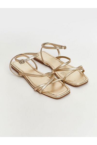 LC Waikiki Lcw Steps Sari Cross Strap Women's Sandals