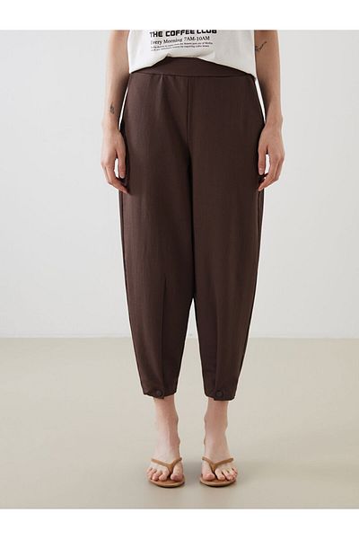 LC Waikiki Women's Trousers with Elastic Waist