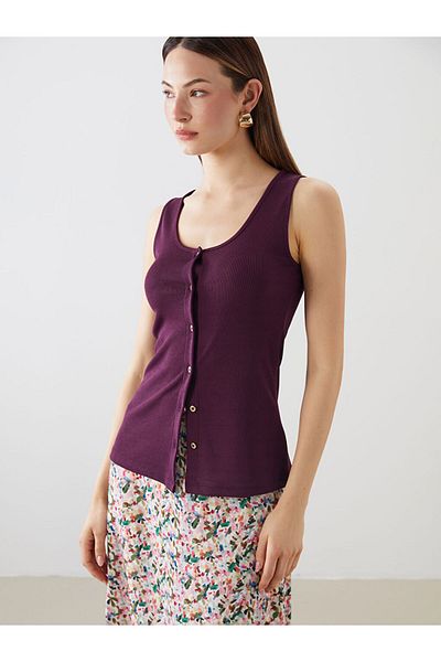 LC Waikiki Quality Parts from Celebi Store |   U Neck Textured Blouse