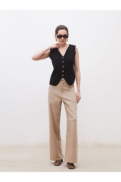 LC Waikiki بنطلون جينز نسائي من Wideleg
