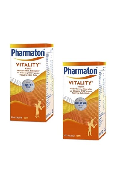 Pharmaton Vitality 100 Tablet 2 Adet