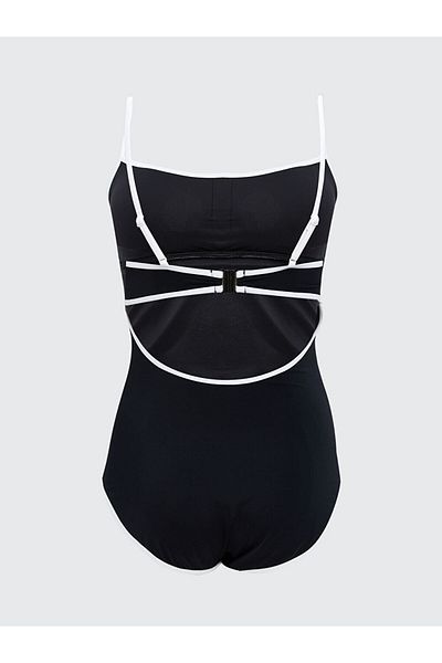 LC Waikiki New Season Striped Women's Swimsuit with Removable Pad - S5Ja52Z8
