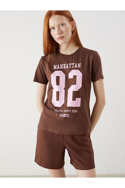 LC Waikiki New Season Crew Neck Printed Women's T-Shirt - S5Q961Z8