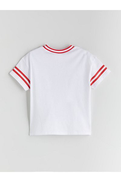 LC Waikiki Lcw Printed Girl's T-Shirt