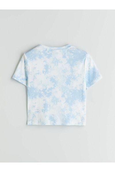 LC Waikiki New Season Crew Neck Girls Crop T-Shirt - S5Ms14Z4