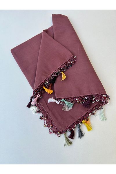 GÜNBATILI Handmade Writing Edge Tassel Beaded Hand Embroidered Cheesecloth Yemeni Dowry Package Daily