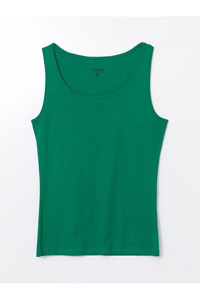 LC Waikiki Create Your Style from Uzg Store |   U Neck Women's Tank Top