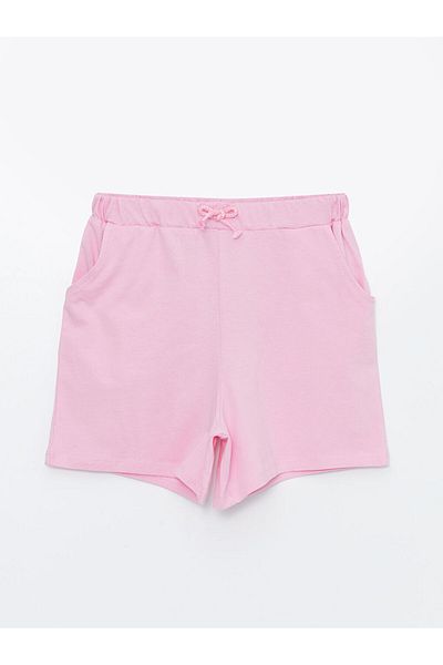 LC Waikiki Girl's Shorts with Elastic Waist