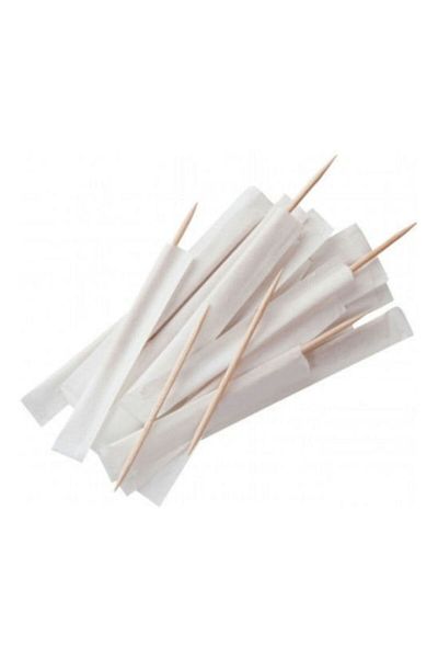Misavan Wooden Toothpick Set, Individually Wrapped, 1000 Pieces
