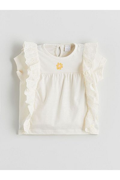LC Waikiki Floral Baby Girl T-Shirt and Leggings 2-Pack