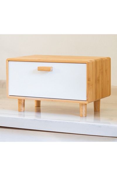 Pavira Bono Bamboo Bread Storage Box