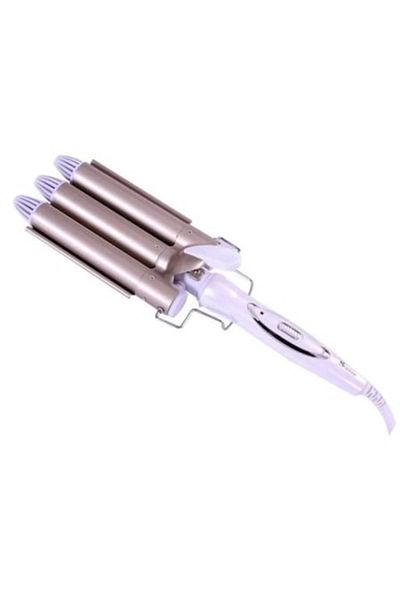 Rovitech Hair curler, with 3 ceramic elements, temperature control system, gold