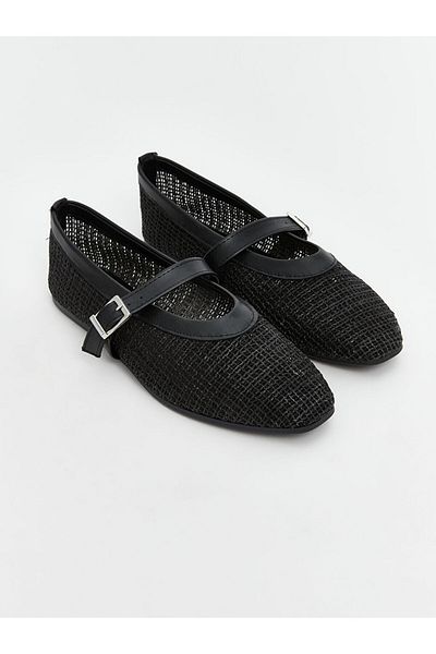LC Waikiki Wicker Women's Ballerinas
