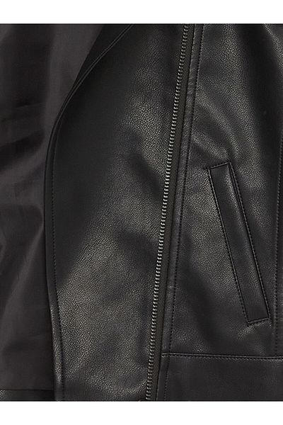 LC Waikiki Leather Look Girls' Coat