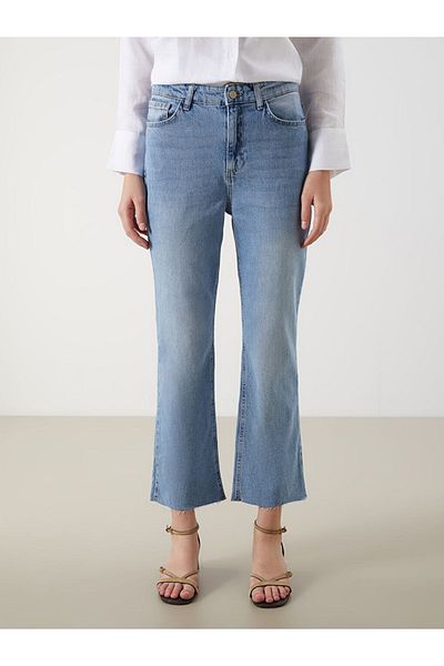 LC Waikiki Crop Flare Women's Jean Pants