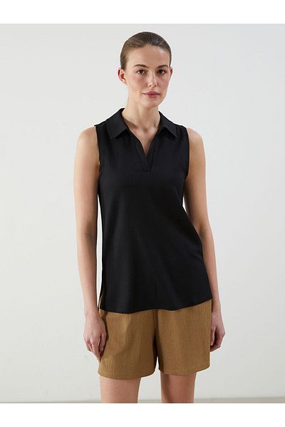 LC Waikiki Polo Neck Textured Women's Athlete