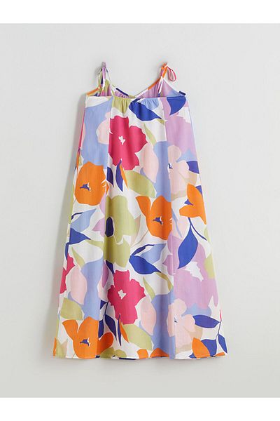 LC Waikiki Floral φόρεμα με λαιμόκοψη V