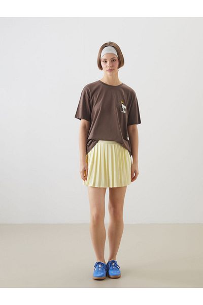 LC Waikiki New Season Crew Neck Snoopy Printed Women's T-Shirt - S5O070Z8