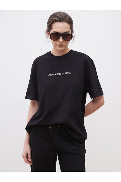 LC Waikiki Crew Neck Printed Women's T-Shirt