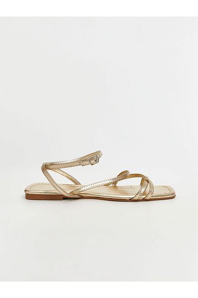 LC Waikiki Lcw Steps Sari Cross Strap Women's Sandals
