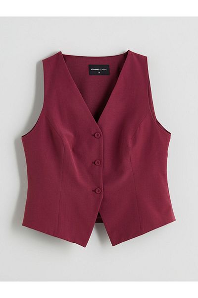 LC Waikiki V-Neck Women's Classic Vest